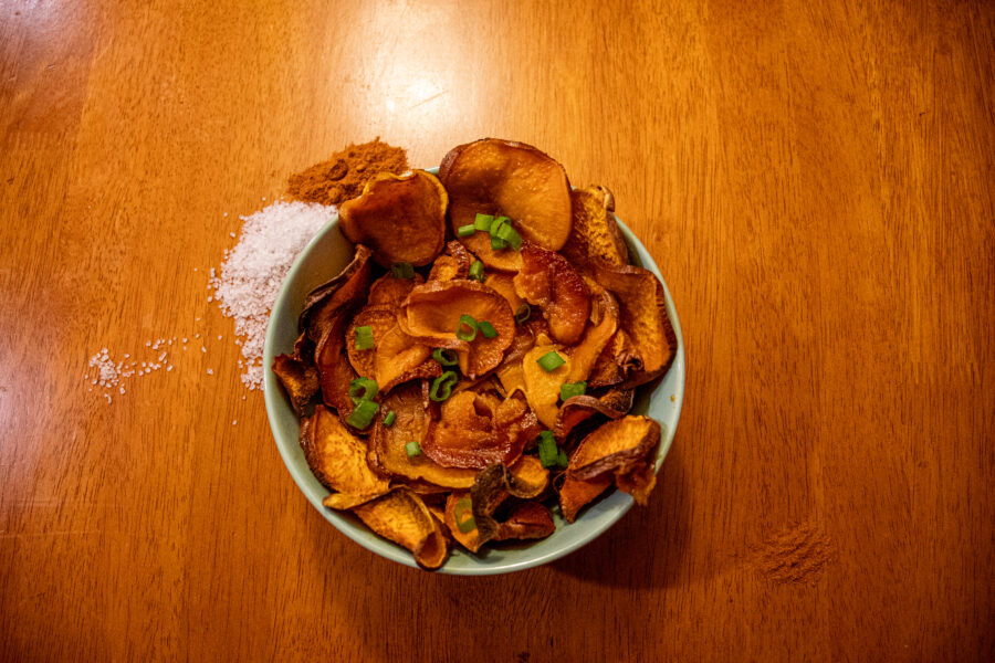 Hot Maple Scalloped Sweet Potatoes